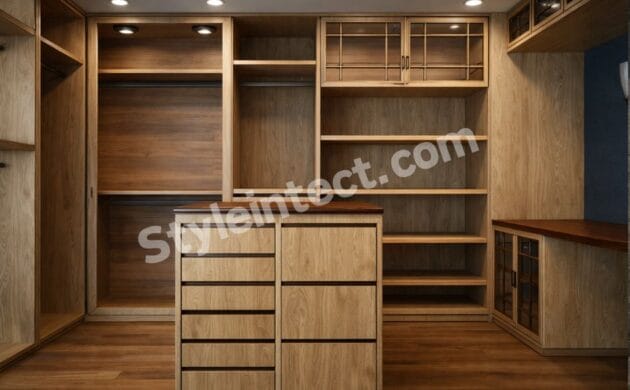 Custom Wooden Wardrobe Design for Stylish and Functional Bedrooms