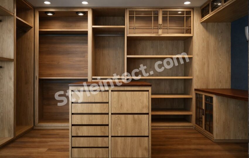 Custom Wooden Wardrobe Design for Stylish and Functional Bedrooms