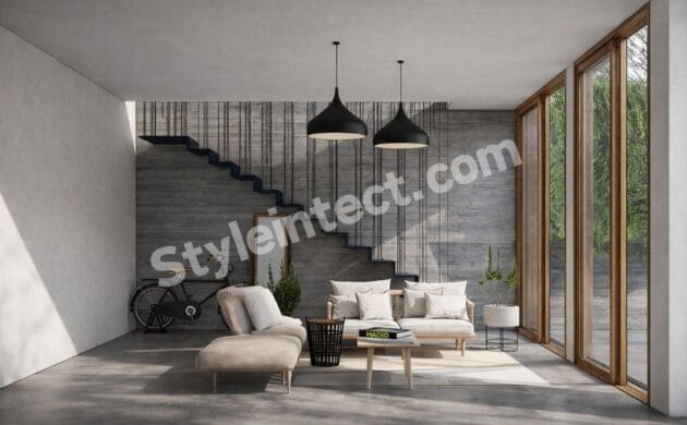 Modern Living Room Interior Design with Luxury Home Interiors for a Stylish Contemporary Residence