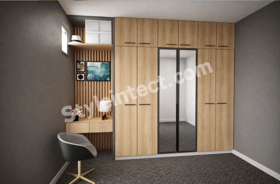Modern Wooden Wardrobe Design for Stylish Bedrooms