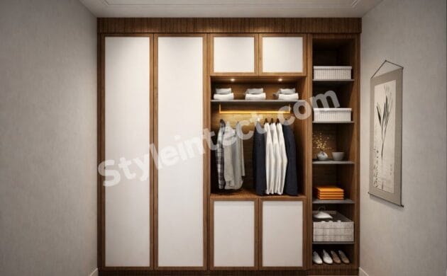 Modern Wooden Wardrobe Design
