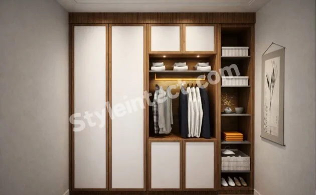 Modern Wooden Wardrobe Design