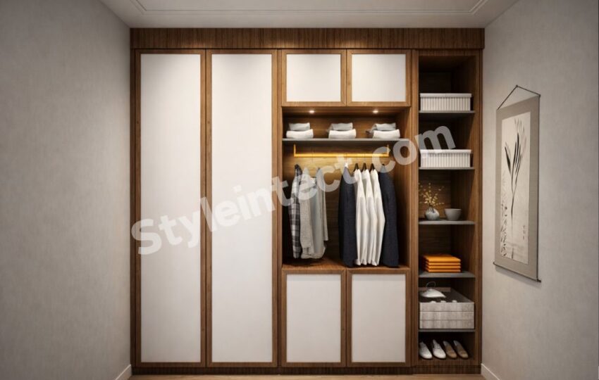 Modern Wooden Wardrobe Design