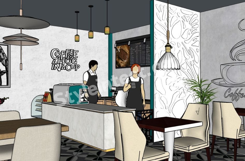 Modern Café Interior Design: Contemporary Coffee Shop Interior Design Ideas for a Stylish Commercial Space