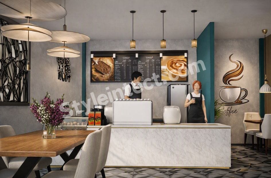Modern Café Interior Design: Contemporary Coffee Shop Interior Design Ideas for a Stylish Commercial Space