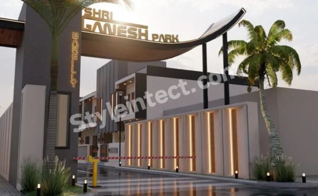 Modern Gated Community Villa Design with Luxury House Front Elevation and Contemporary Residential Planning