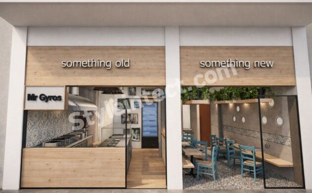 Modern Industrial Restaurant Interior Design with Mediterranean Style and Smart Space Planning