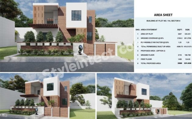 Architectural BIM Services for Detailed Residential 2D Floor Plans and 3D Building Design