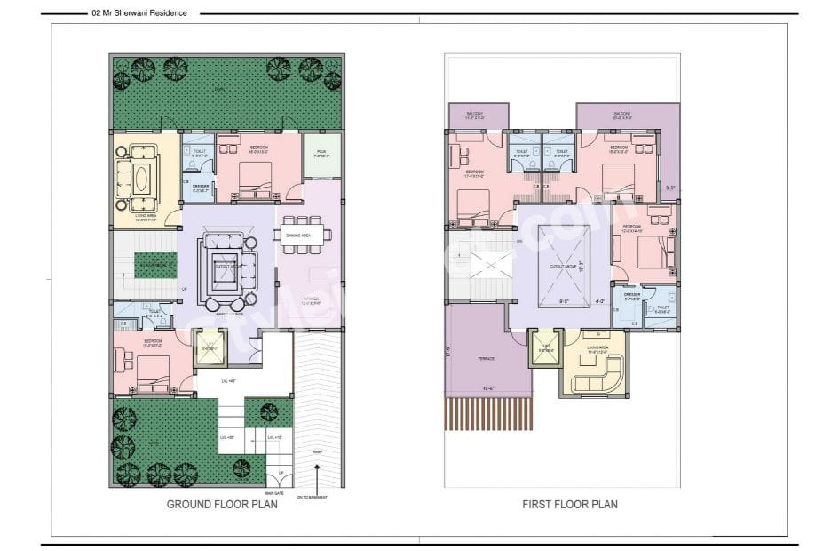 Architectural BIM Services for Detailed Residential 2D Floor Plans and 3D Building Design